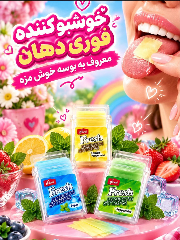 ورق خوشبو کننده دهان